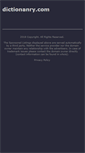 Mobile Screenshot of dictionanry.com